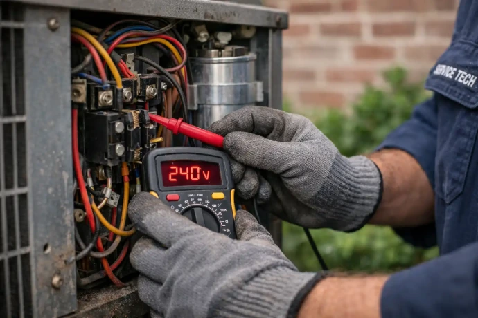 HVAC installation 75114